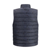 Etro Blue Polyester Sleveless Jacket